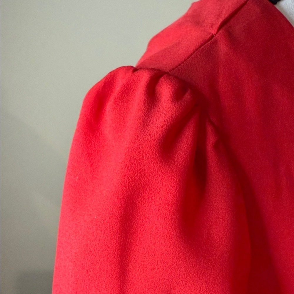 Red Women's Top - Picture 5 of 10